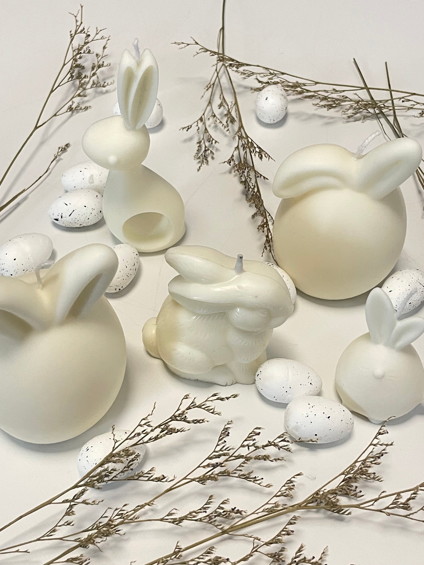 Designkerze - Artsy Bunny