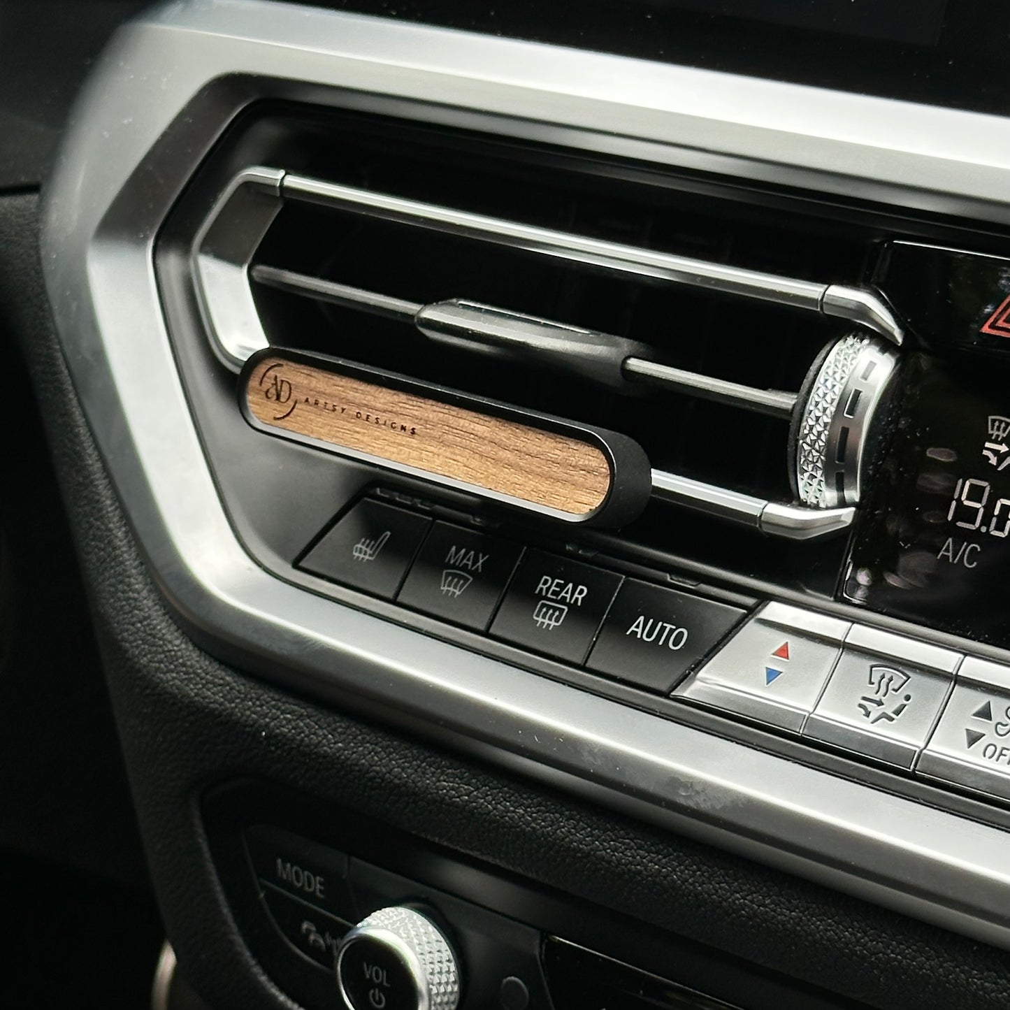 Premium Auto Duftstecker aus Metall & Holz – Starter-Set