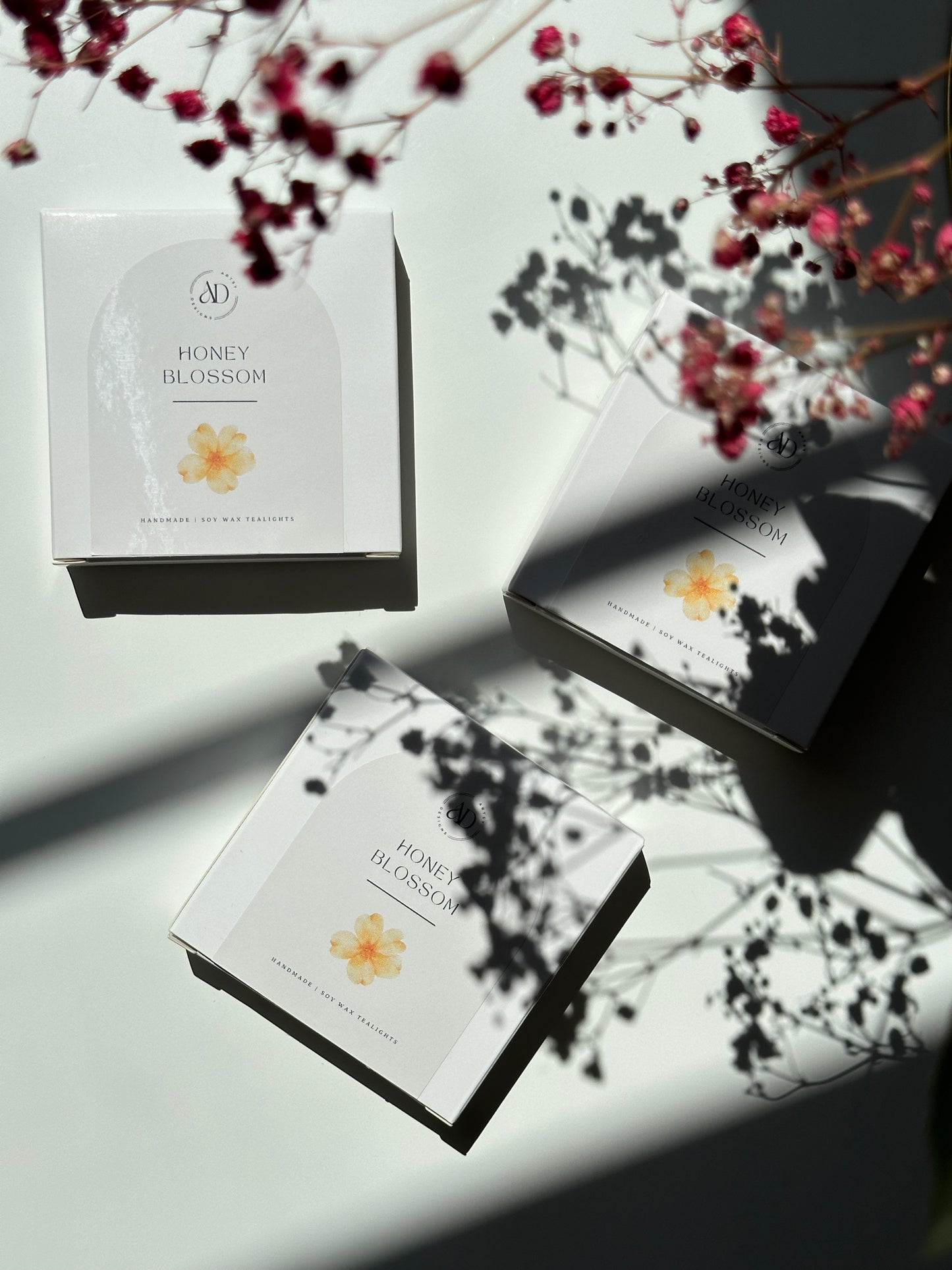 Teelichter - Honey Blossom