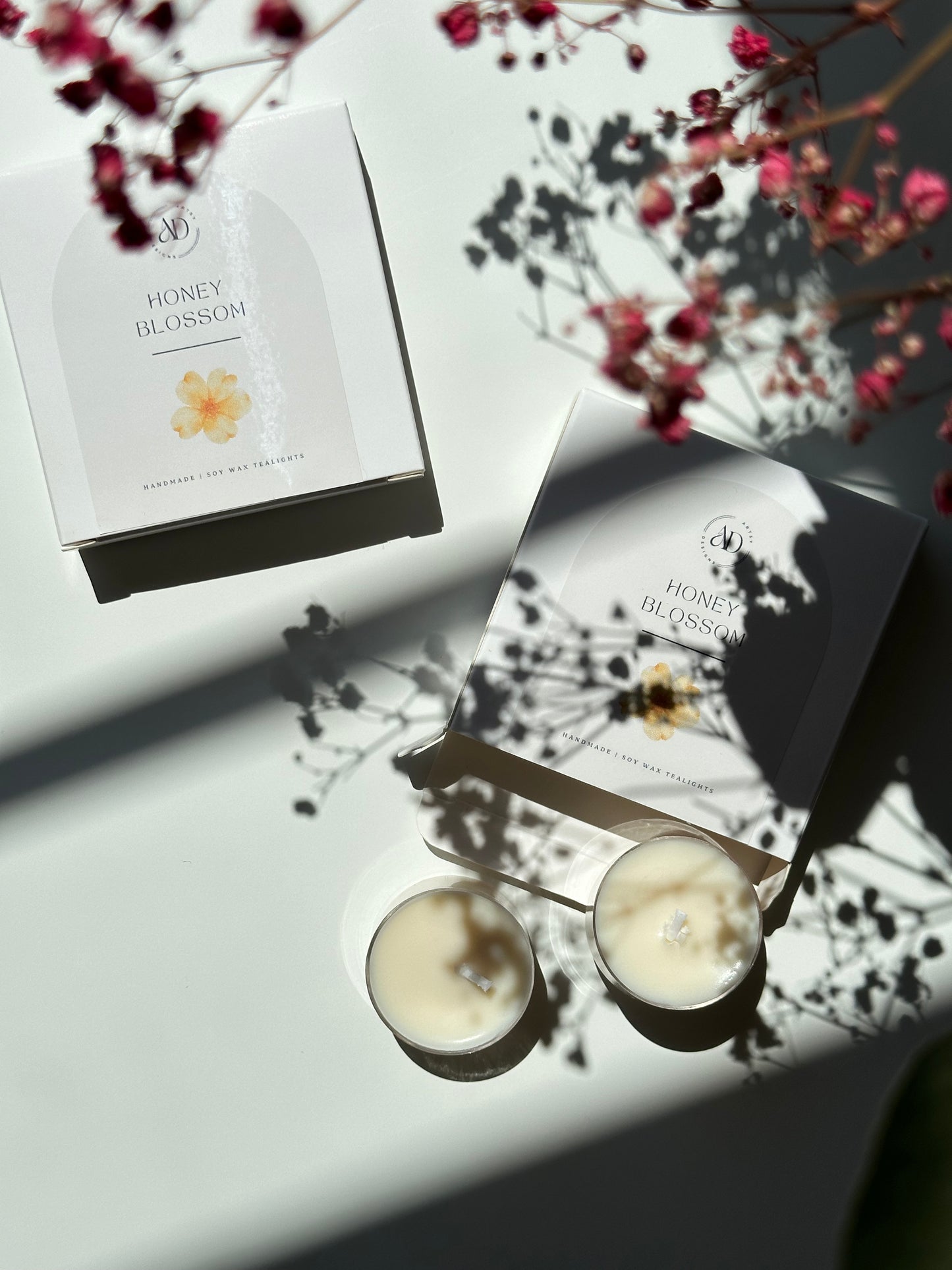 Teelichter - Honey Blossom