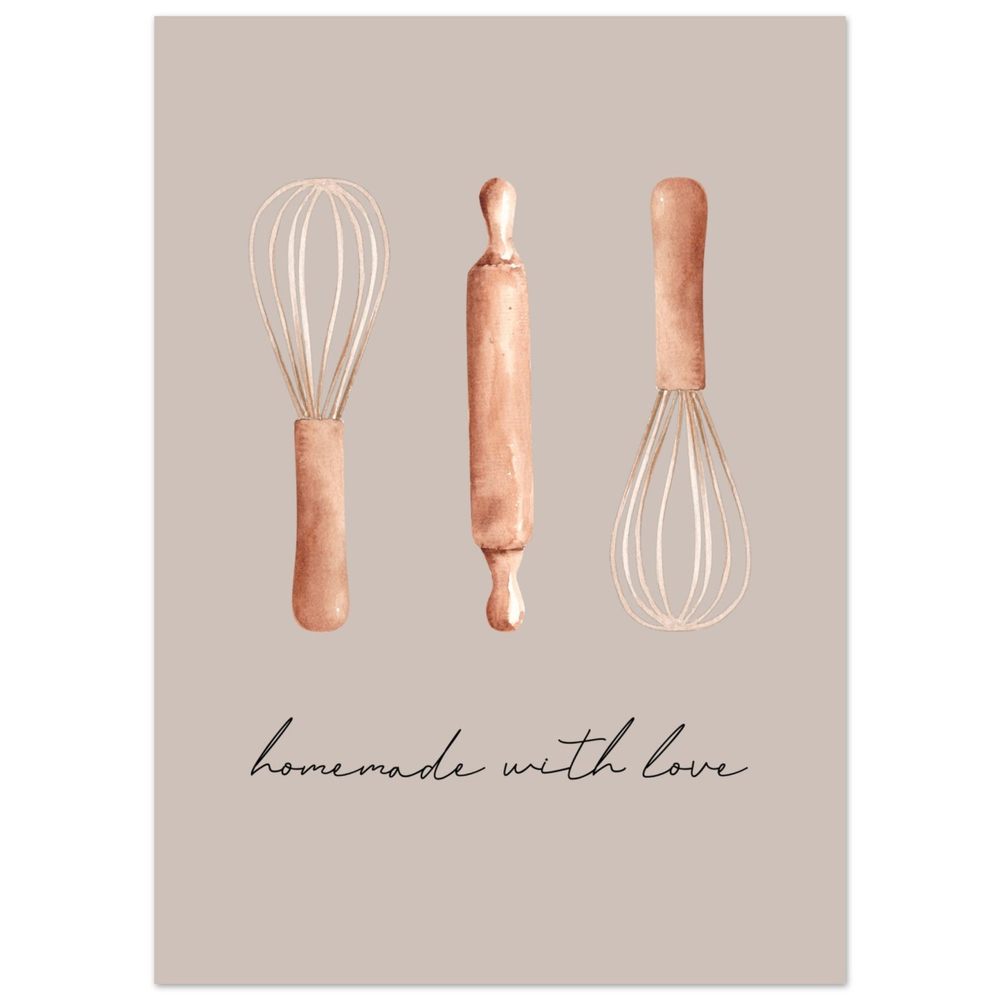 Poster - Homemade with love
