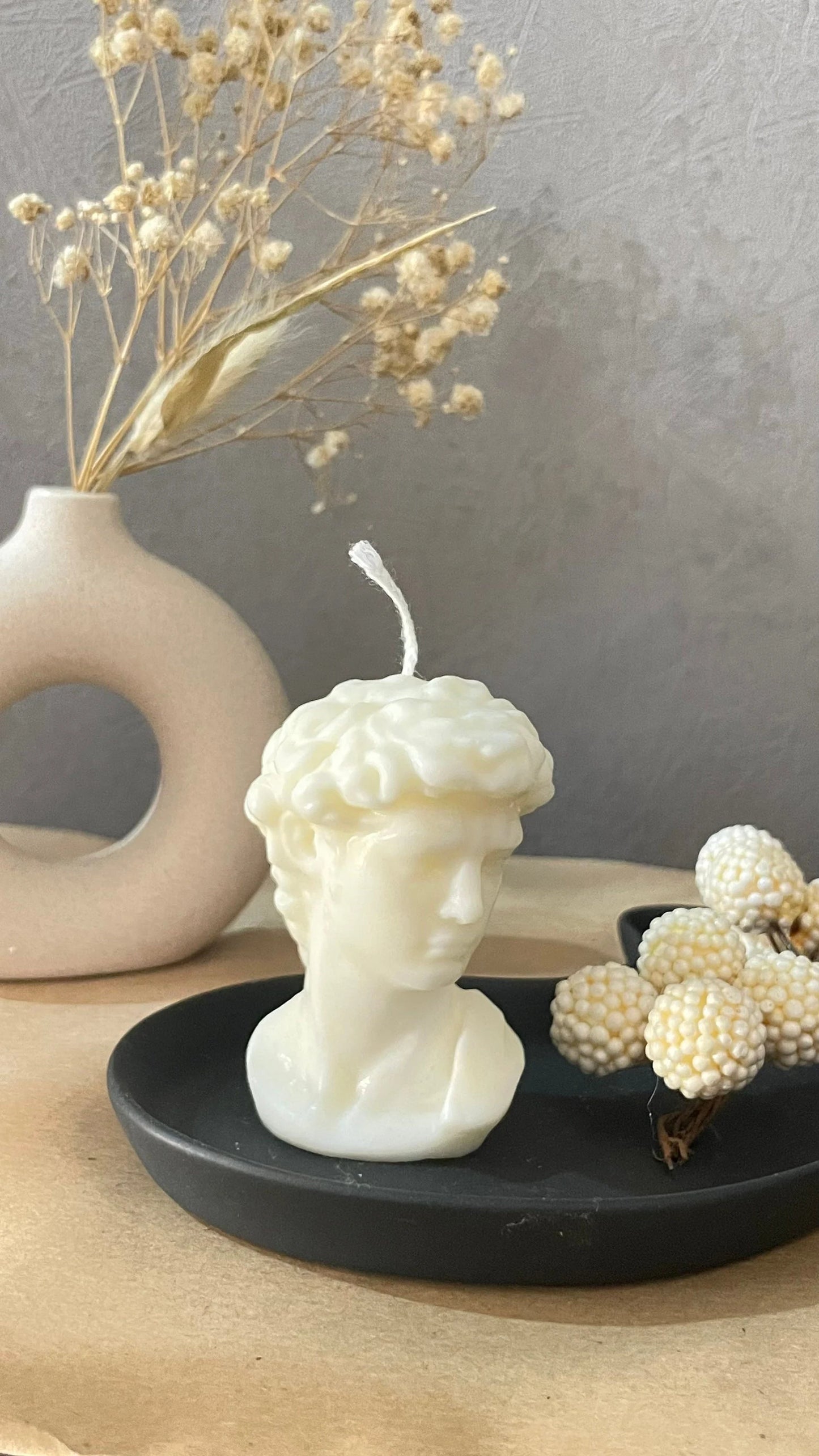 Designkerze - David