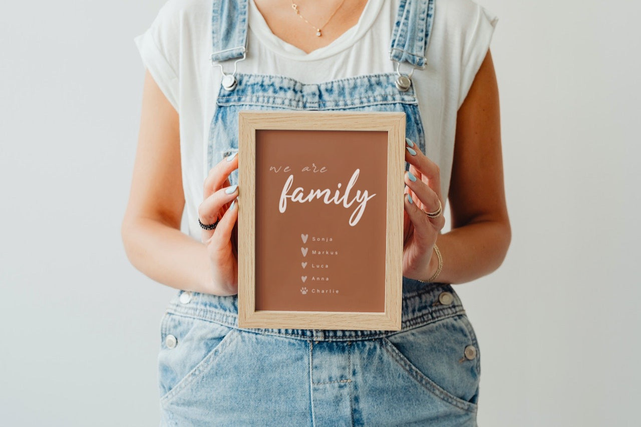Poster - We are family