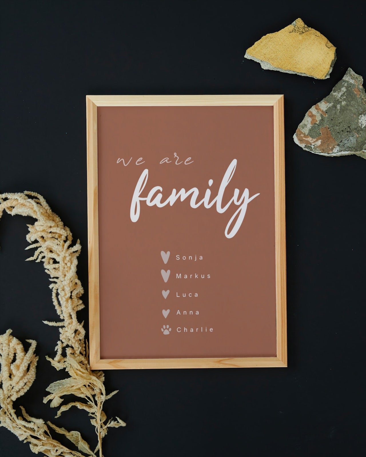 Poster - We are family