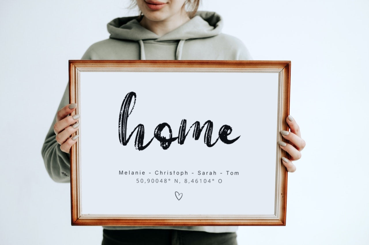 Poster - Zuhause