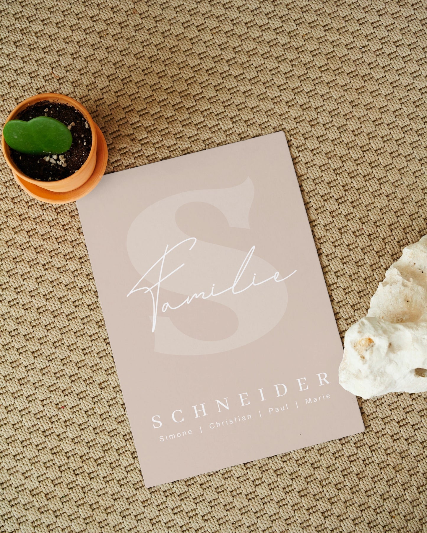 Postkarte - Familienglück