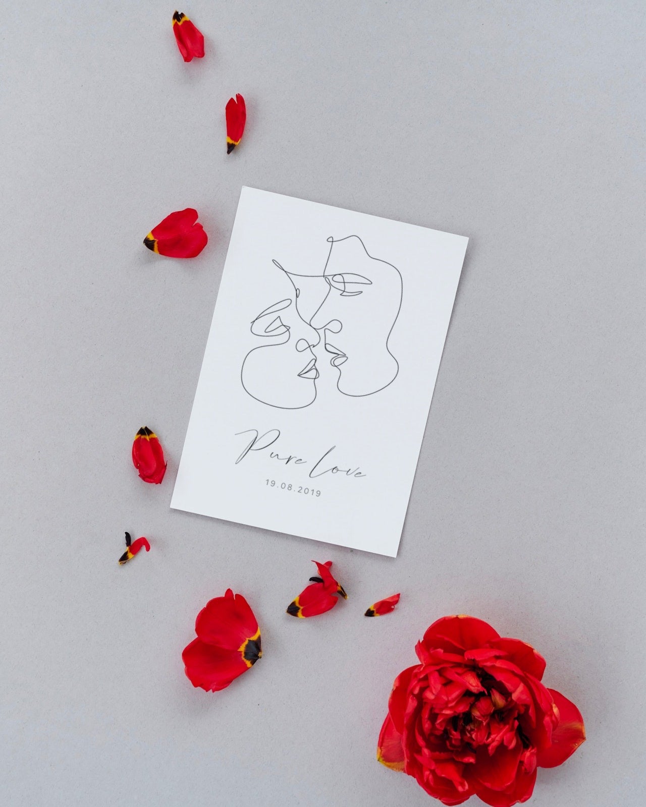 Postkarte - You & Me