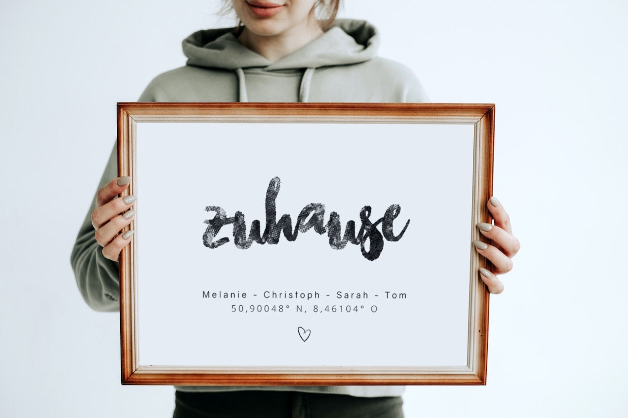 Poster - Zuhause