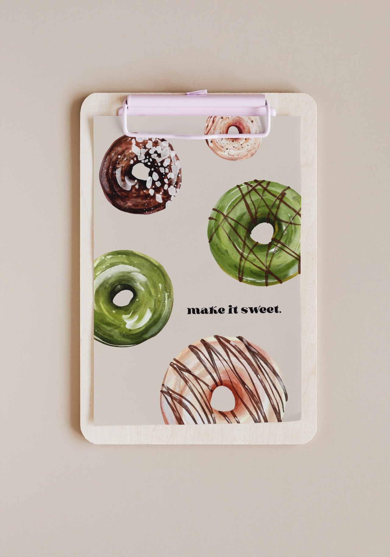 Postkarte - Make it sweet