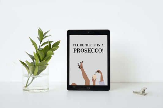 Digitales Poster - Prosecco