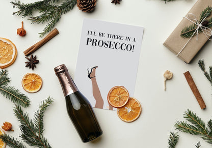 Postkarte - Prosecco